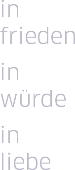 In Würde
